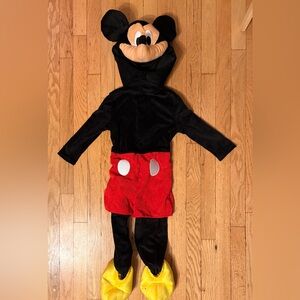 Kids Mickey Mouse Costume - Black, Red, Yellow